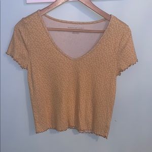 cute yellow ae flower top⚡️⚡️